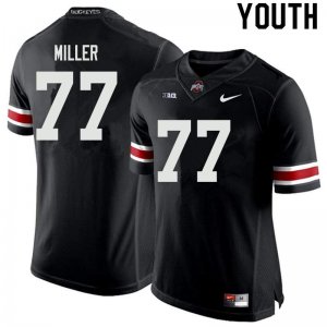 Youth Ohio State Buckeyes #77 Harry Miller Black Nike NCAA College Football Jersey Hot Sale ZVI4344RC